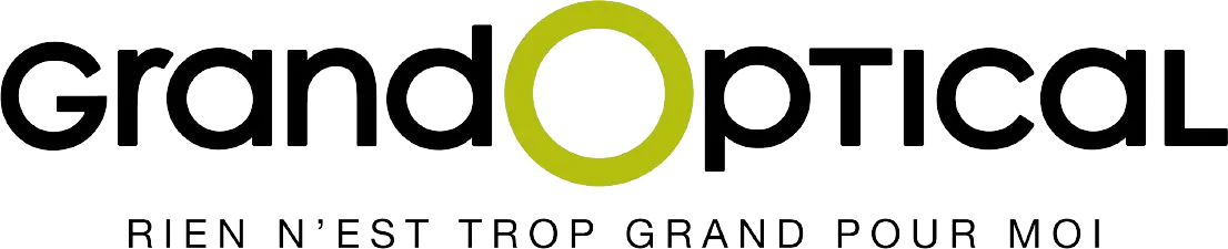 Grand Optical logo de folhetos