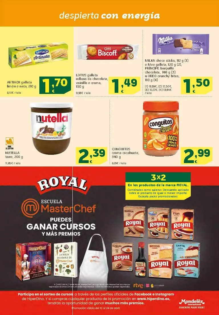 Catálogo de Hiperdino Ofertas y descuentos 10 de abril al 24 de abril 2025 - Página 14