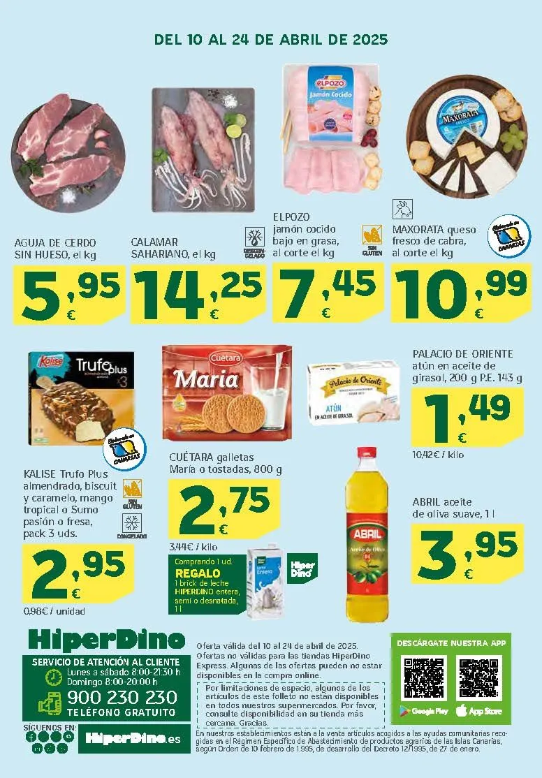 Catálogo de Hiperdino Ofertas y descuentos 10 de abril al 24 de abril 2025 - Página 25