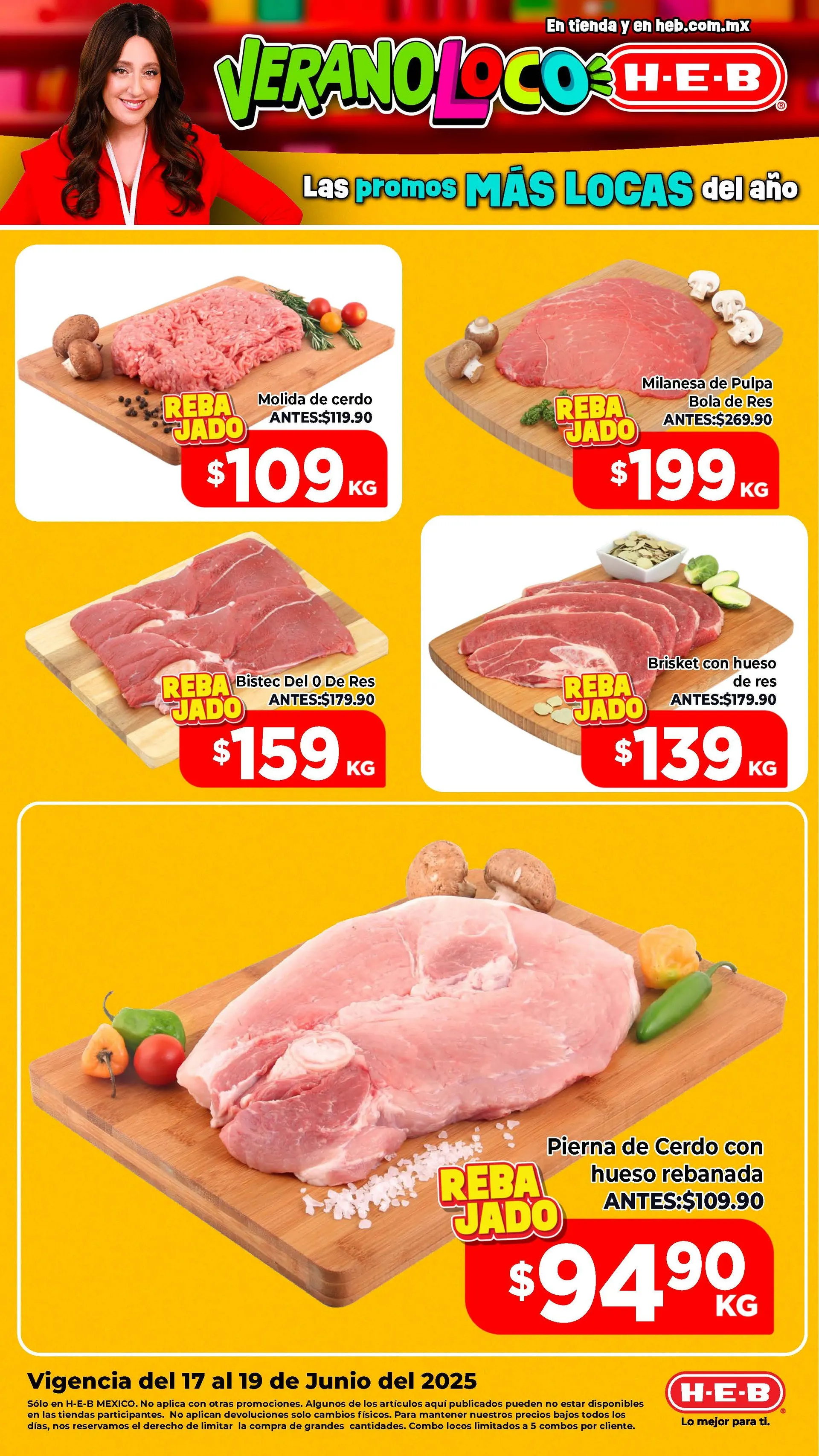 Catálogo de H-E-B catálogos y ofertas 19 de junio al 20 de junio 2025 - Pagina 1