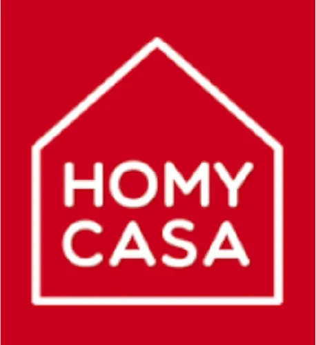 HOMYCASA logo de folhetos