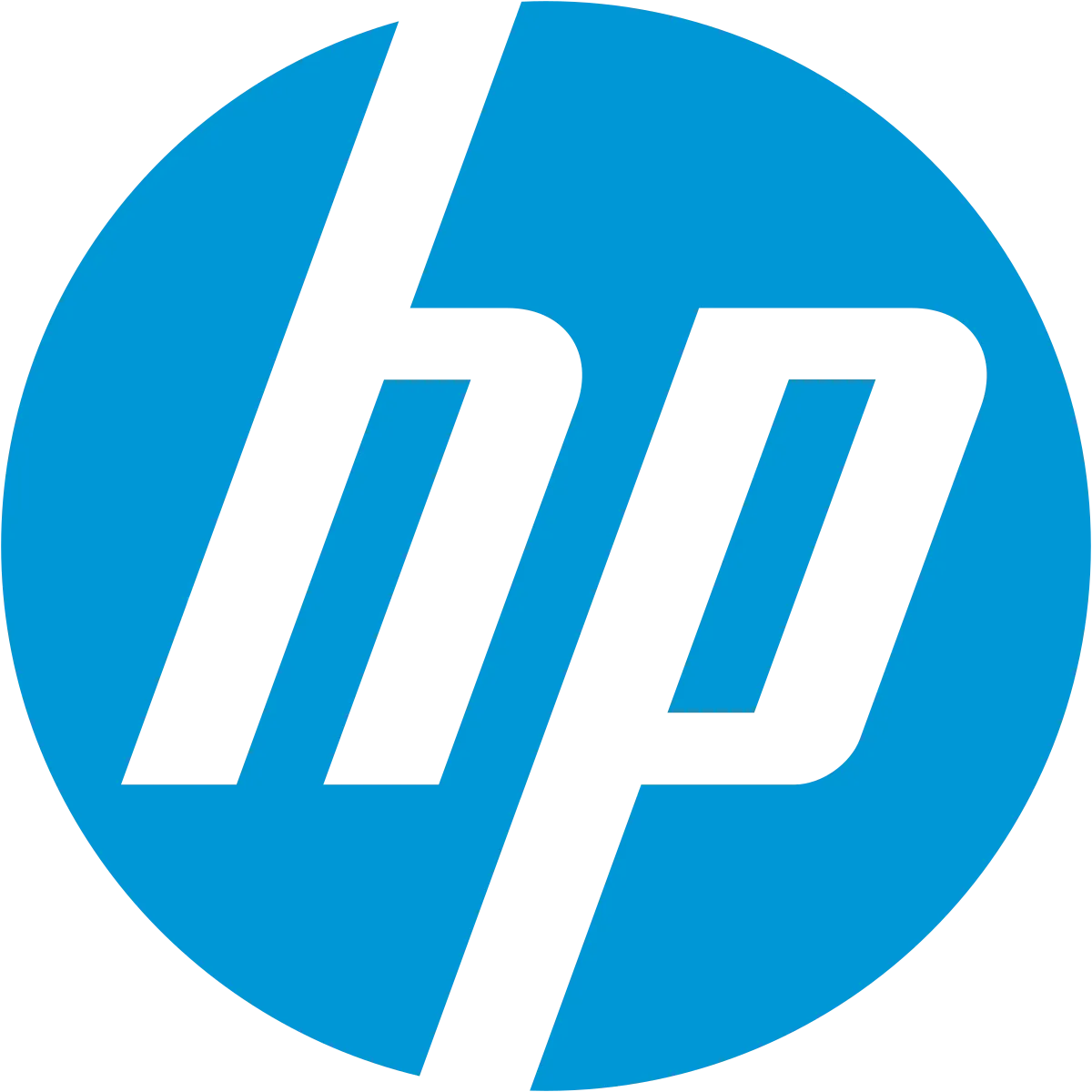HP logo. Current catalogue
