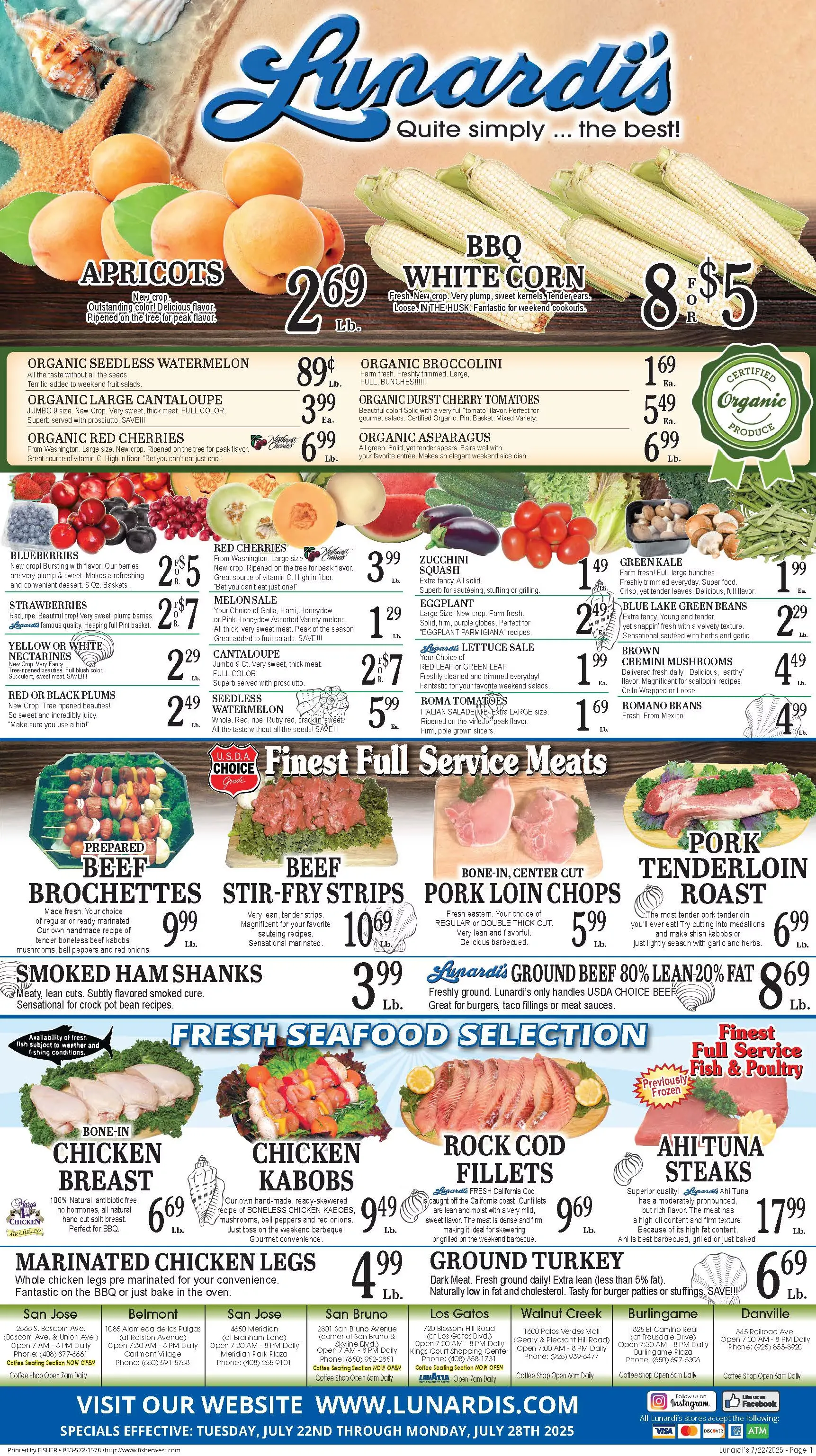 Weekly ad Lunardi's Sales from July 22 to July 28 2025 - Page