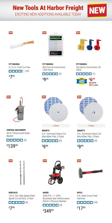 Weekly ad New tool bargains! from February 4 to February 14 2025 - Page 9