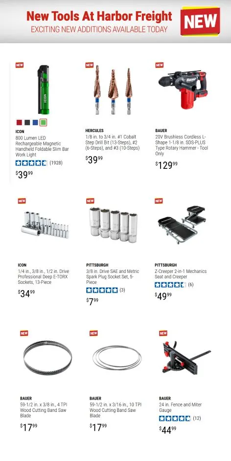 Weekly ad New tool bargains! from February 4 to February 14 2025 - Page 2