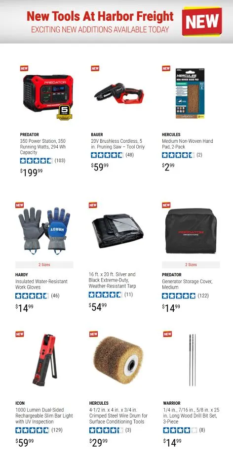 Weekly ad New tool bargains! from February 4 to February 14 2025 - Page 5