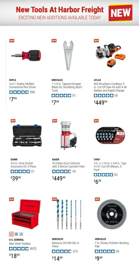 Weekly ad New tool bargains! from February 4 to February 14 2025 - Page 8