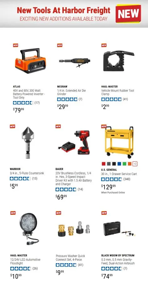 Weekly ad New tool bargains! from February 4 to February 14 2025 - Page 6