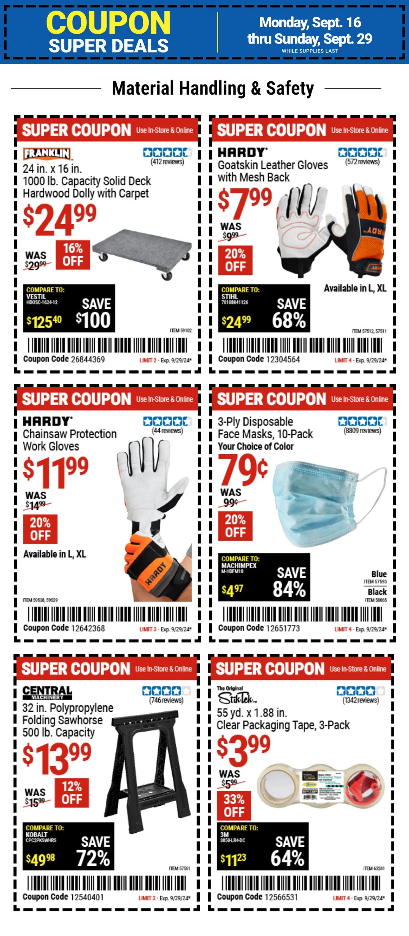 Weekly ad Coupon Super Deals from September 16 to September 29 2024 - Page 7