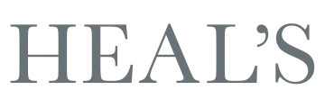 Heal’s logo. Current catalogue