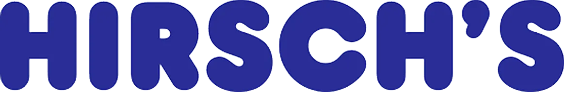 Hirsch's logo. Current weekly ad