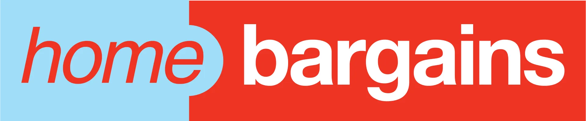 Home Bargains logo. Current catalogue