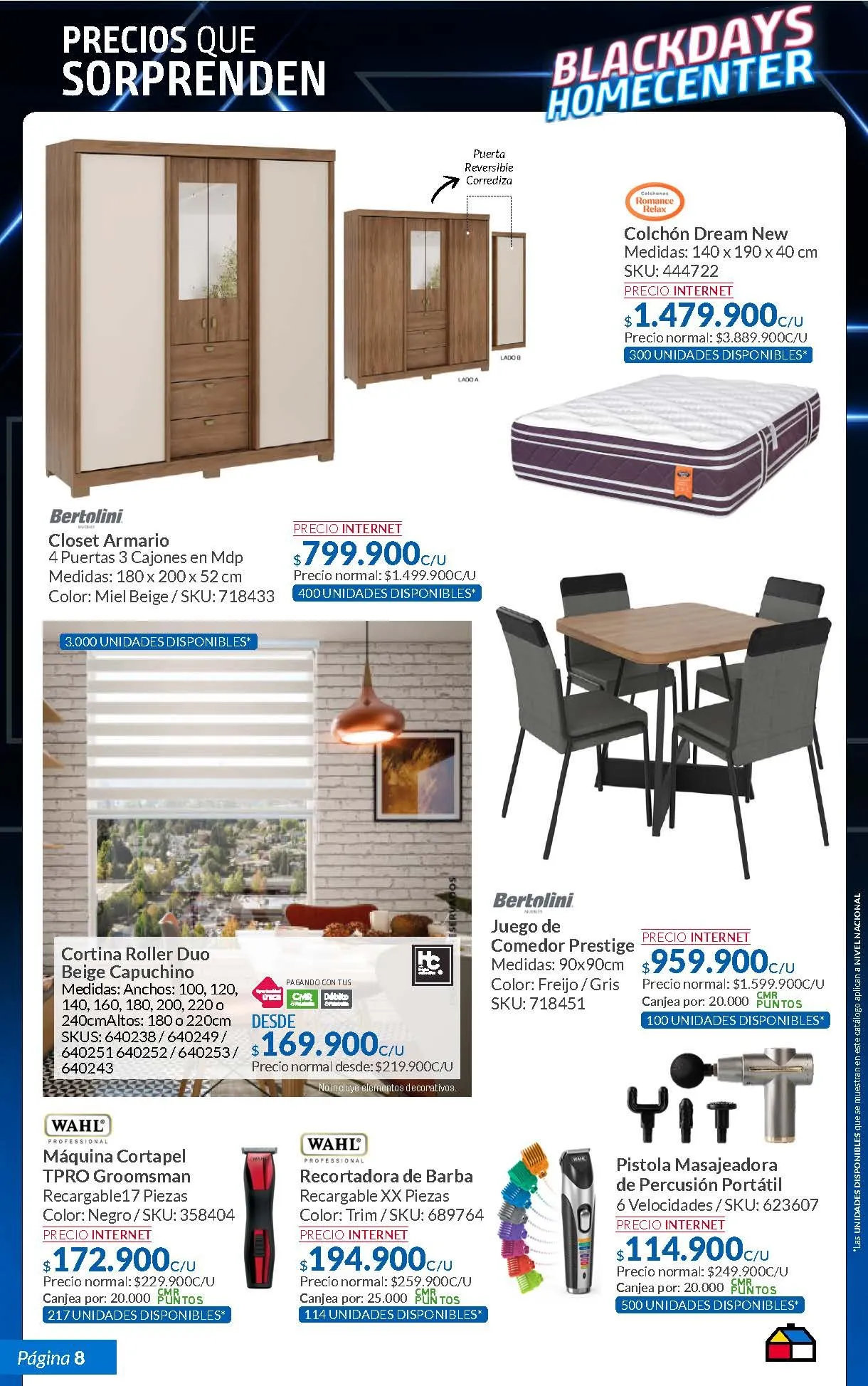 Catalogo de BlackDays Homecenter 12 de noviembre al 4 de diciembre 2024 - Pag 22