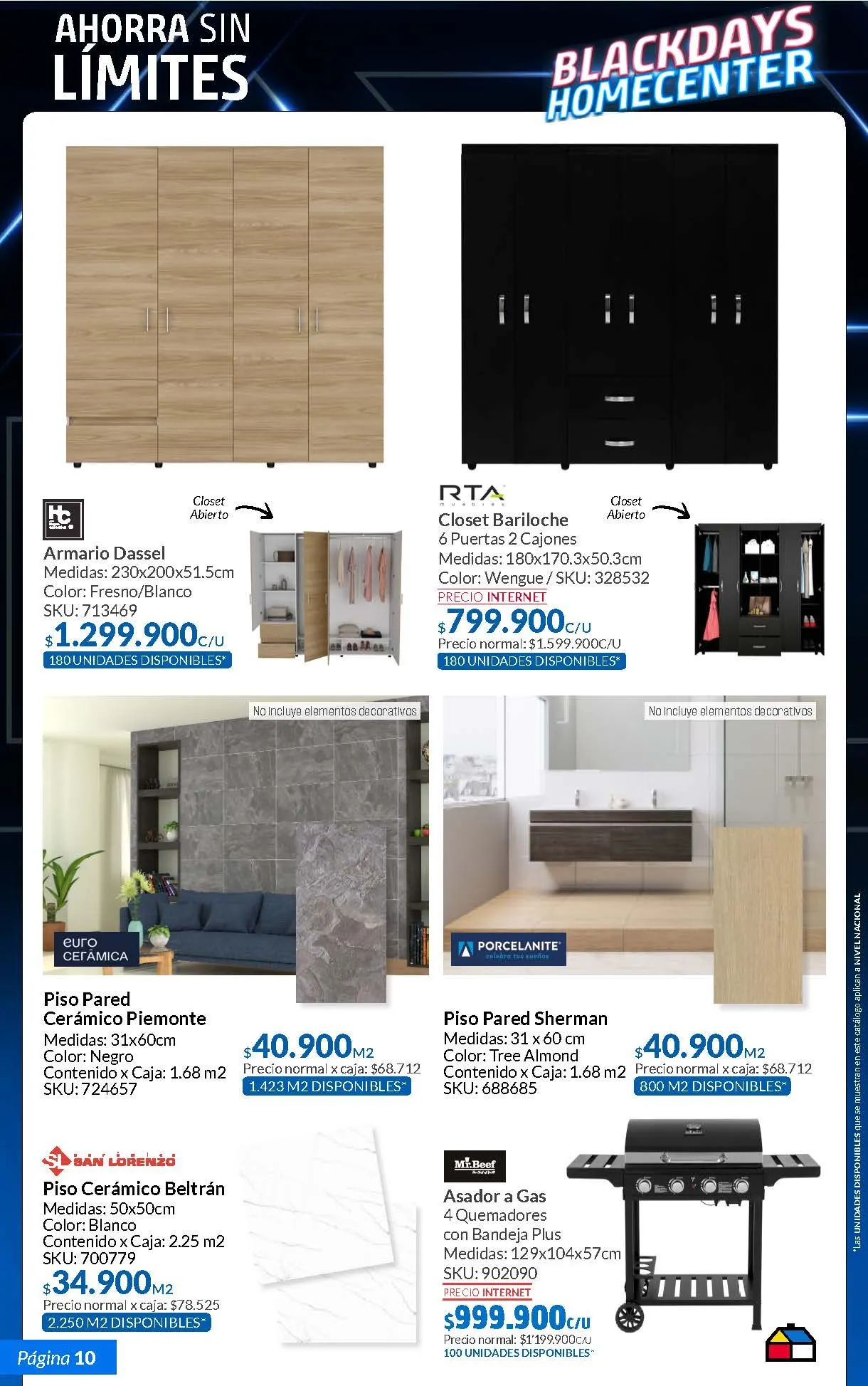 Catalogo de BlackDays Homecenter 12 de noviembre al 4 de diciembre 2024 - Pag 10