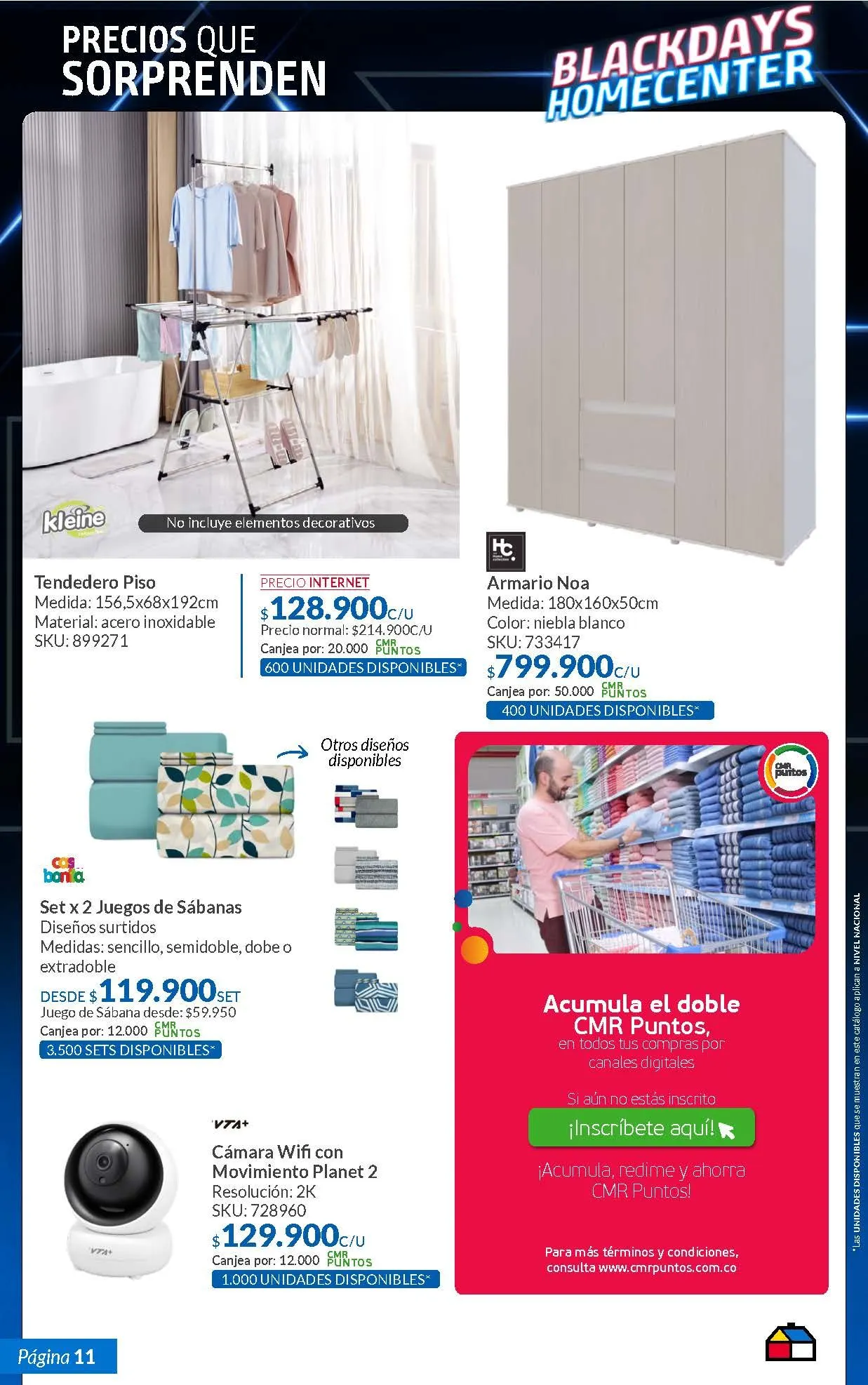 Catalogo de BlackDays Homecenter 12 de noviembre al 4 de diciembre 2024 - Pag 18