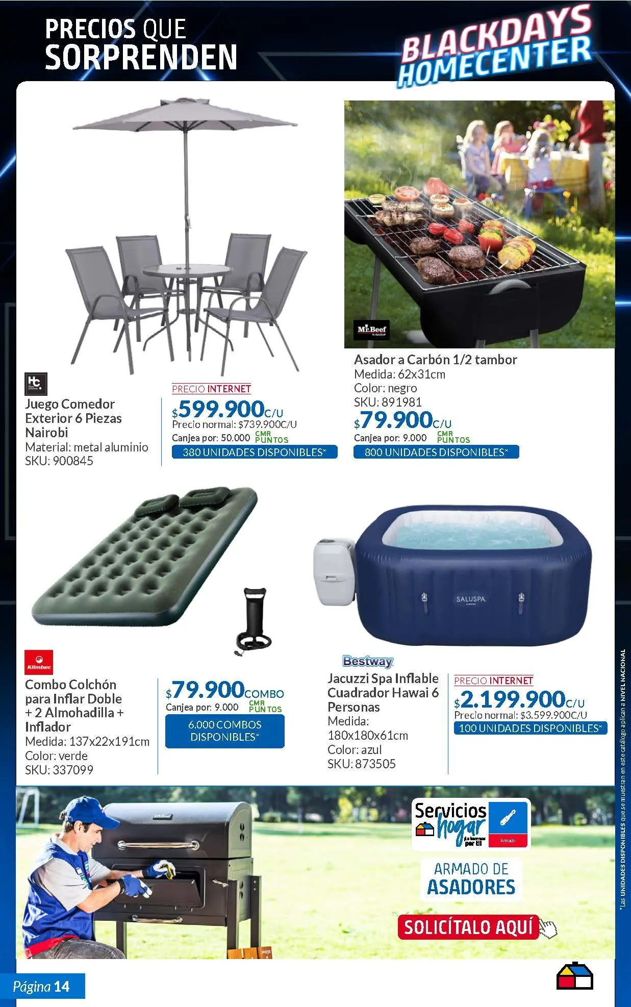 Catalogo de BlackDays Homecenter 12 de noviembre al 4 de diciembre 2024 - Pag 15