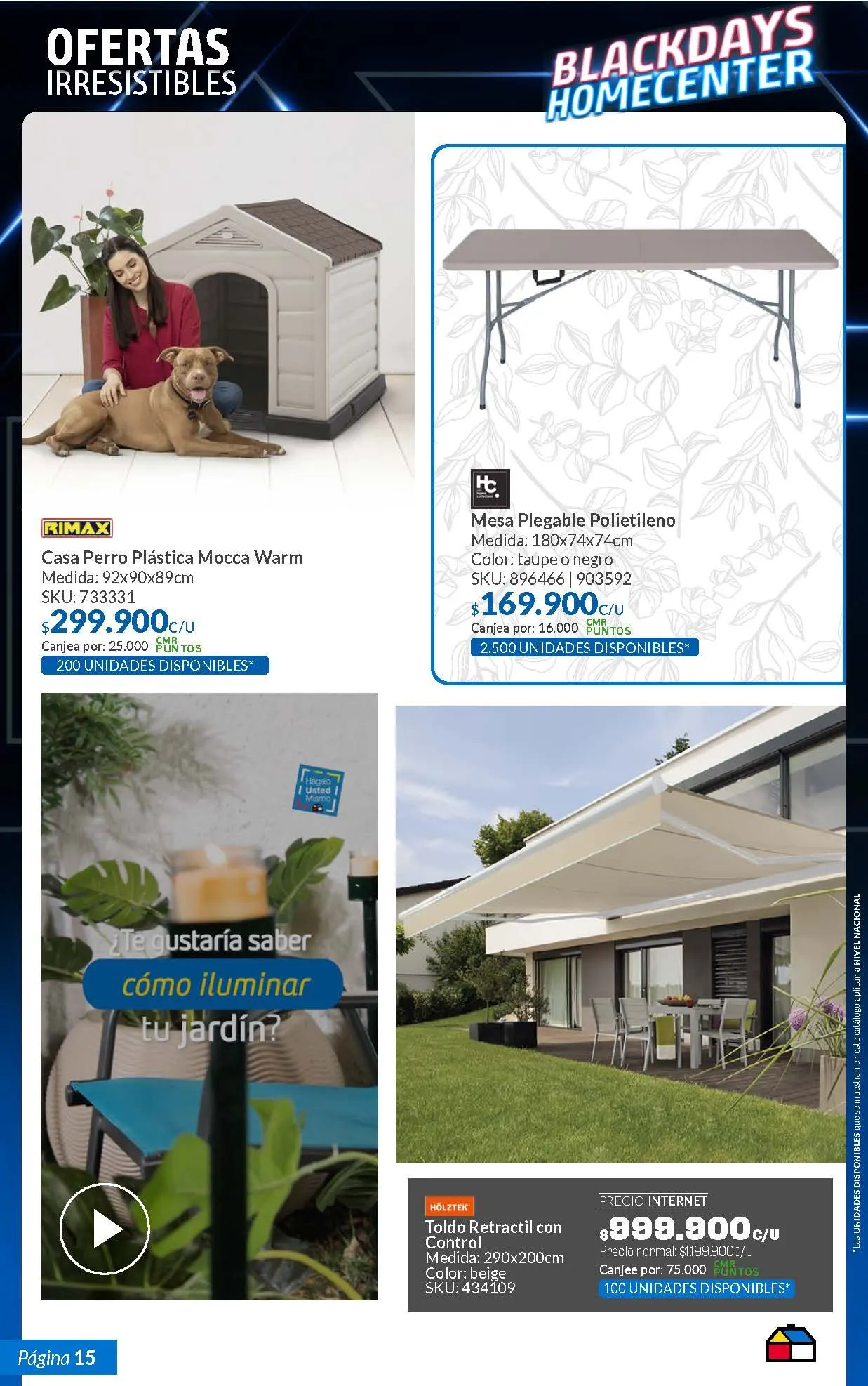 Catalogo de BlackDays Homecenter 12 de noviembre al 4 de diciembre 2024 - Pag 12