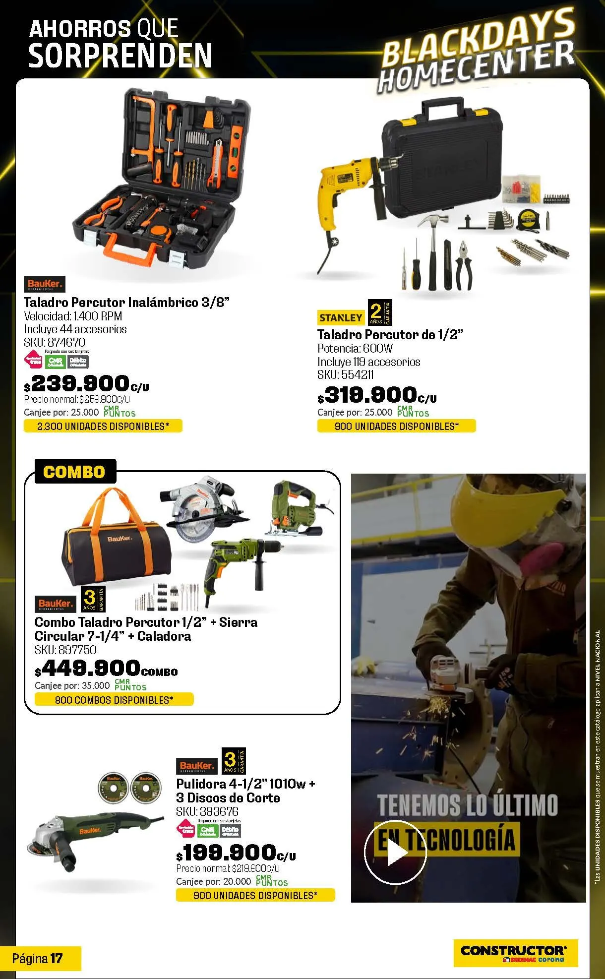 Catalogo de BlackDays Homecenter 12 de noviembre al 4 de diciembre 2024 - Pag 5