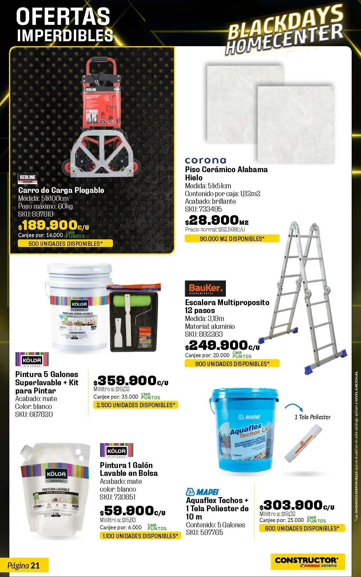 Catalogo de BlackDays Homecenter 12 de noviembre al 4 de diciembre 2024 - Pag 17