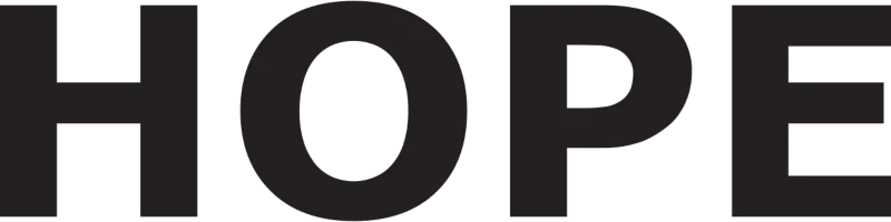 Hope logo de folhetos