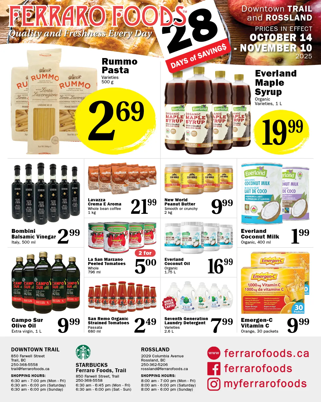 Ferraro Foods flyers from October 28 to November 10 2025 - flyer page 3