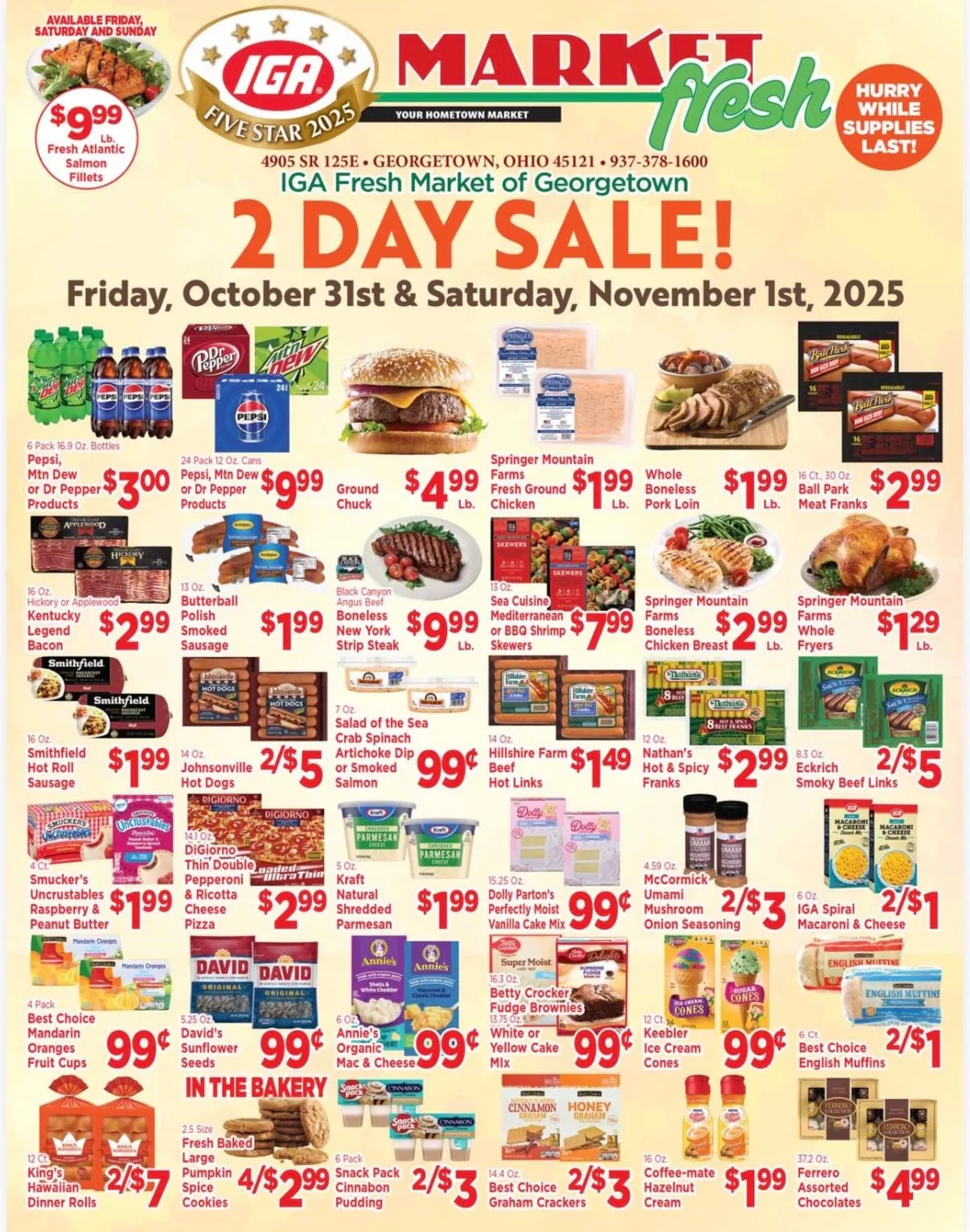 Weekly ad IGA  Sales from October 31 to November 3 2025 - Page 1
