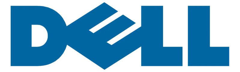 Dell logo die aktuell Flugblatt