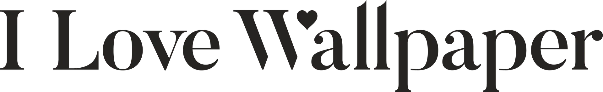 I Love Wallpaper logo. Current catalogue