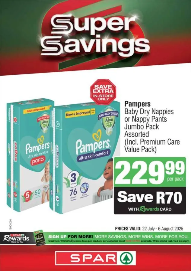SPAR weekly ads from 22 July to 6 August 2025 - Catalogue Page 8