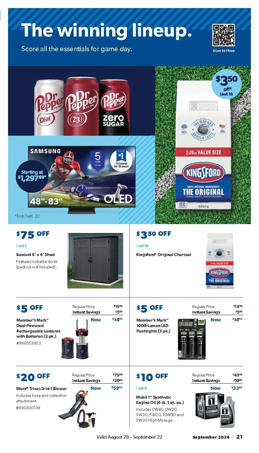 Weekly ad Halloween Instant Savings from August 19 to September 22 2024 - Page 21