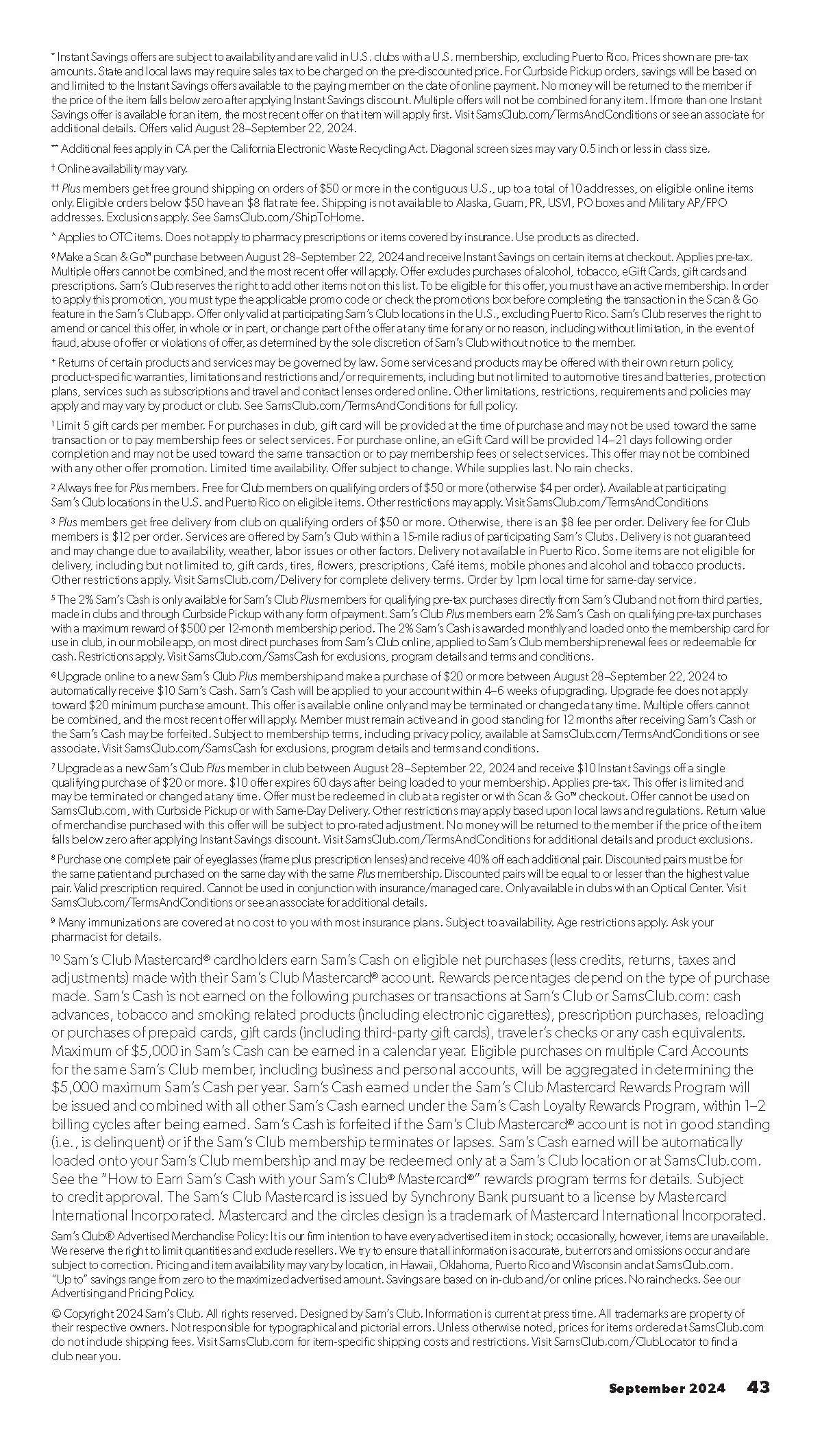 Weekly ad Halloween Instant Savings from August 19 to September 22 2024 - Page 44