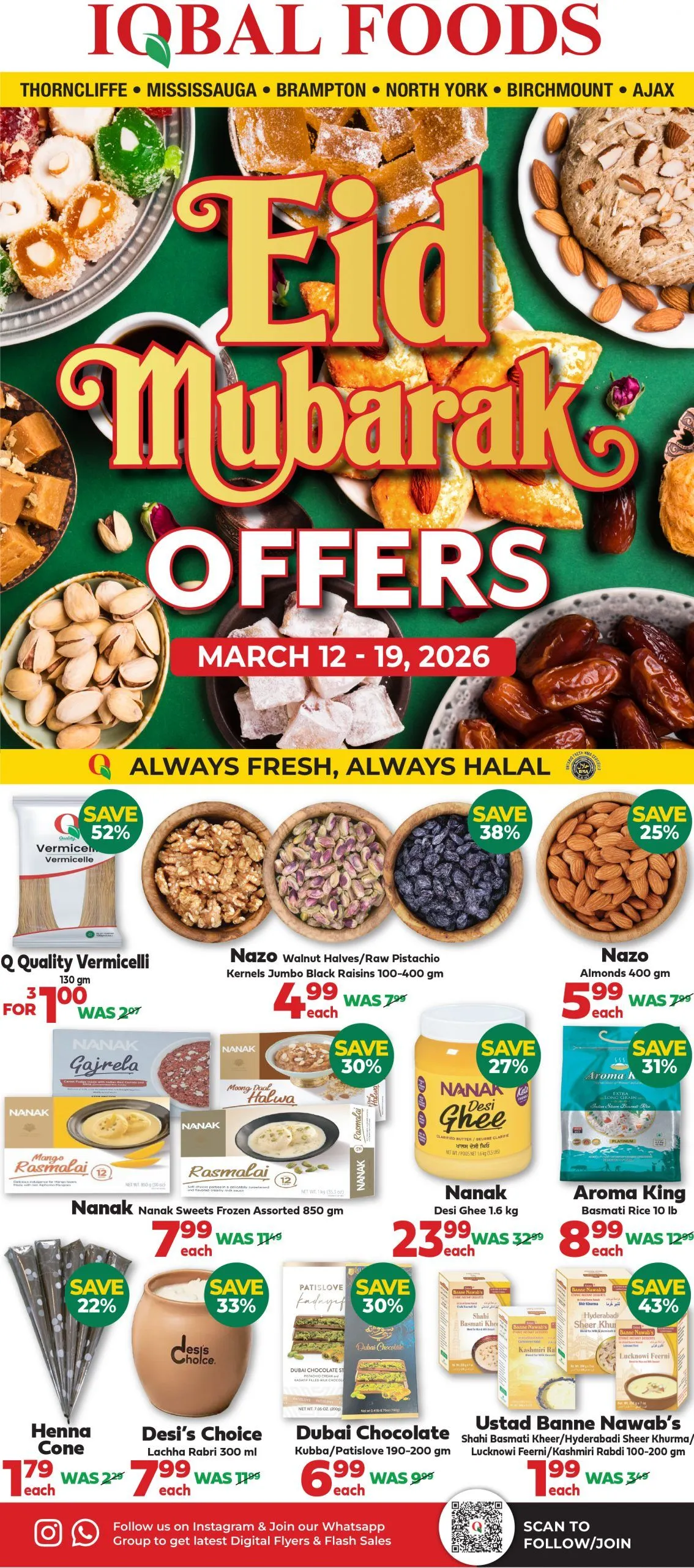 Iqbal Foods weekly ads from March 12 to March 19 2026 - flyer page 