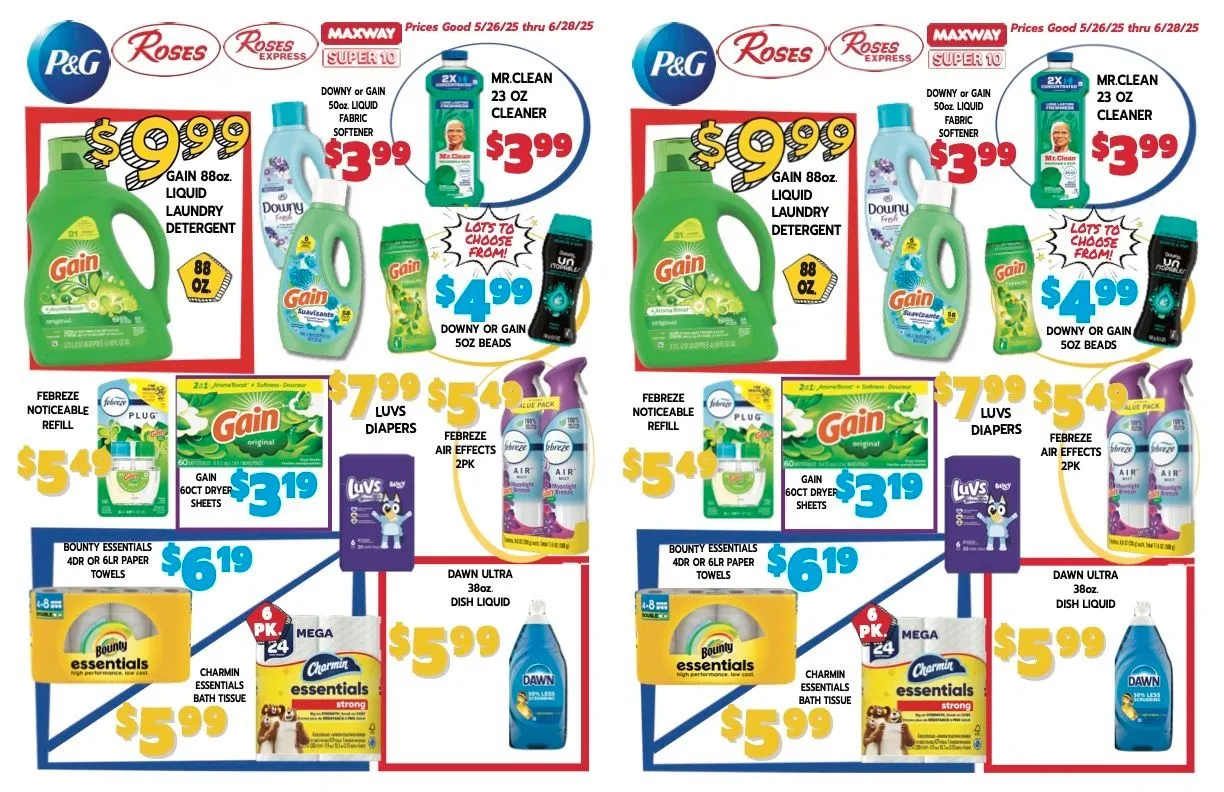 Weekly ad Roses Discount Store. Sales from May 26 to June 28 2025 - Page 