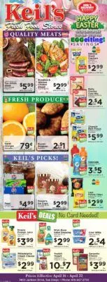 Weekly ad Keil's Fresh Food Stores Deals from April 17 to April 22 2025 - Page 1