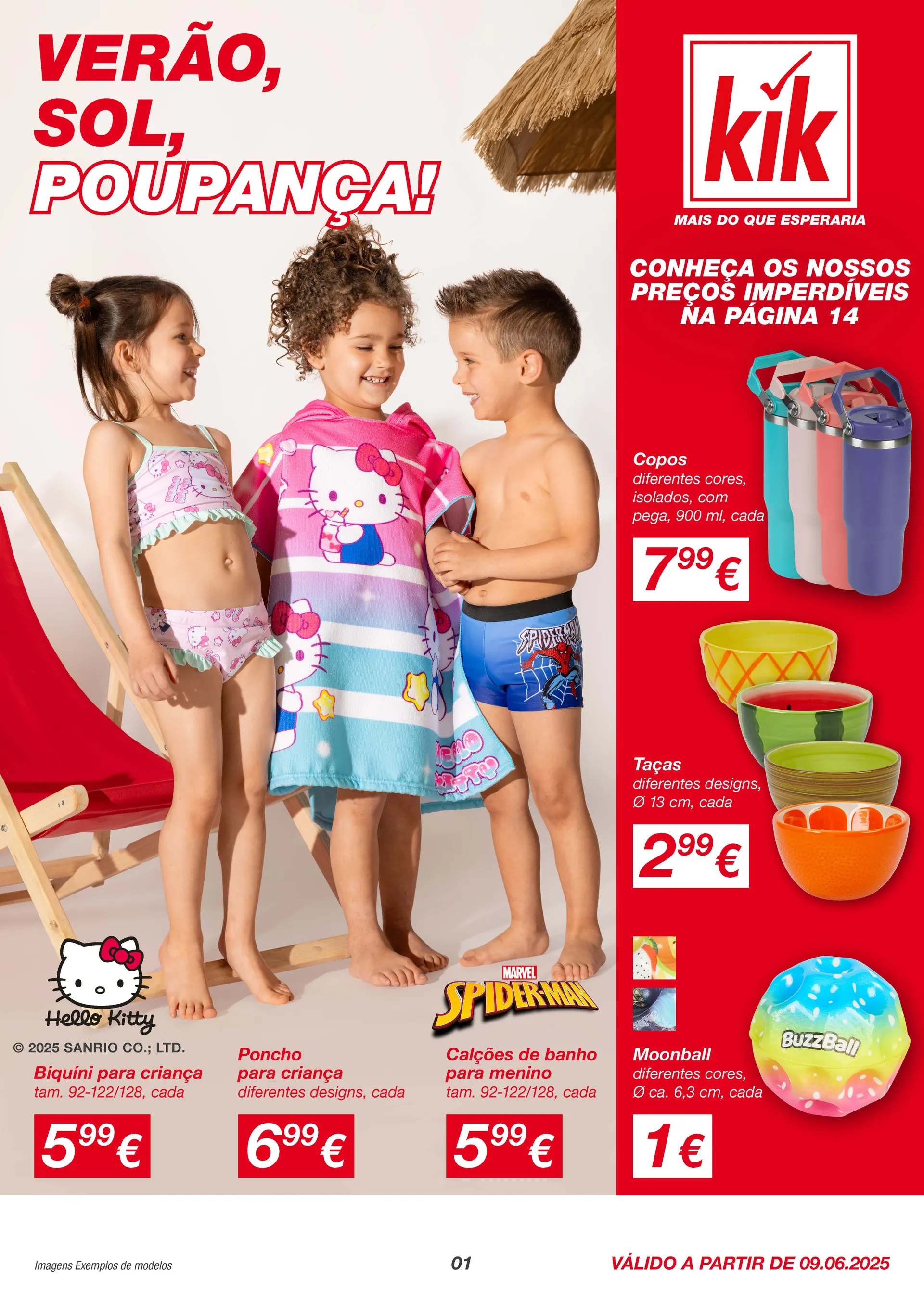 Folheto Ofertas da semana de 8 de julho até 2 de agosto 2025 - Pagina 1