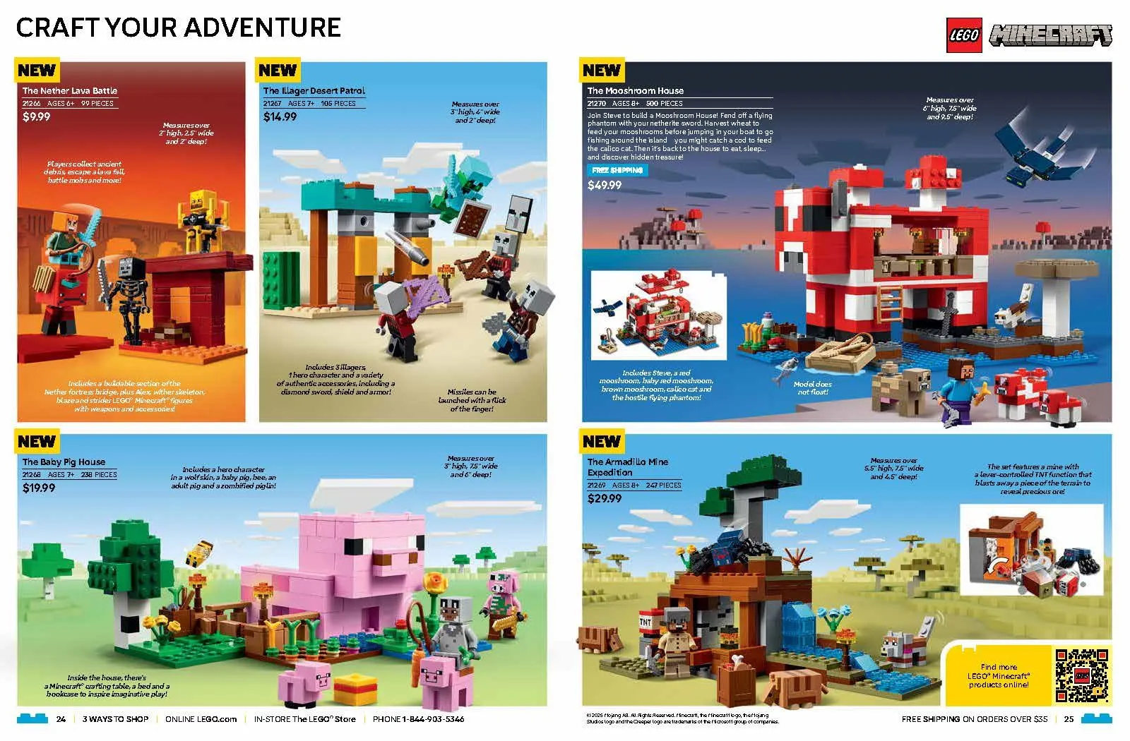 Folheto Lego Folheto 2025 de 9 de janeiro até 28 de fevereiro 2025 - Pagina 10