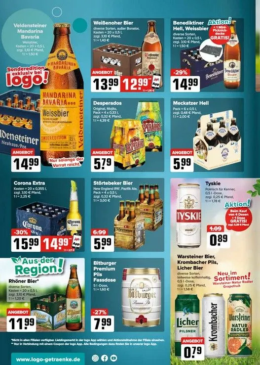 Logo Getränkemarkt Angebote von 28. April bis 3. Mai 2025 - Prospekt seite 2