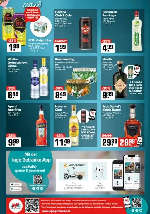 Logo Getränkemarkt Angebote von 28. April bis 3. Mai 2025 - Prospekt seite 6