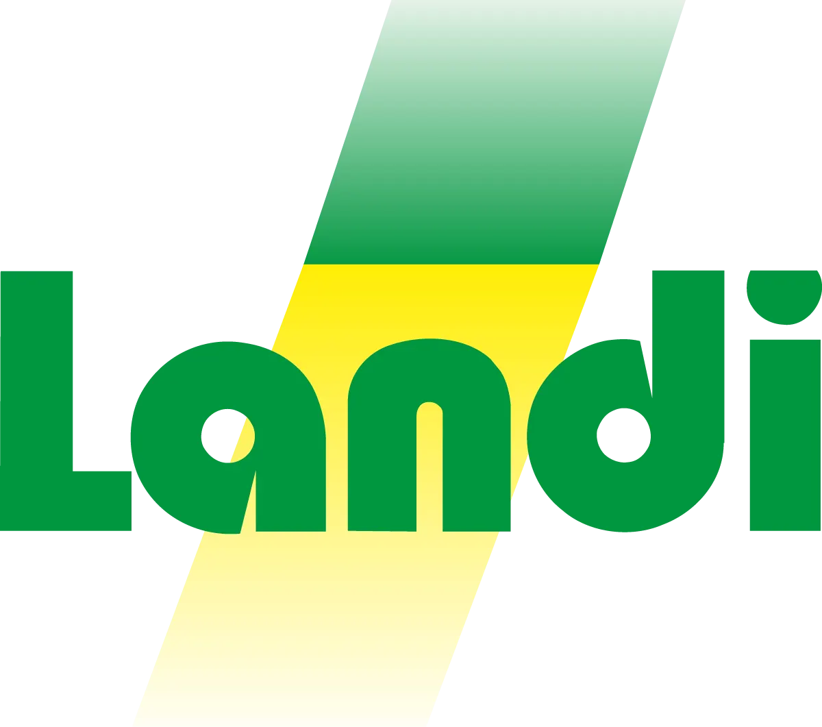 Landi logo. Aktuell Prospekt