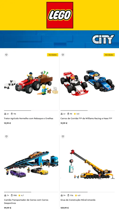 Folheto Conjuntos em destaque City de 9 de janeiro até 28 de fevereiro 2025 - Pagina 3