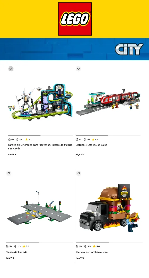 Folheto Conjuntos em destaque City de 9 de janeiro até 28 de fevereiro 2025 - Pagina 6