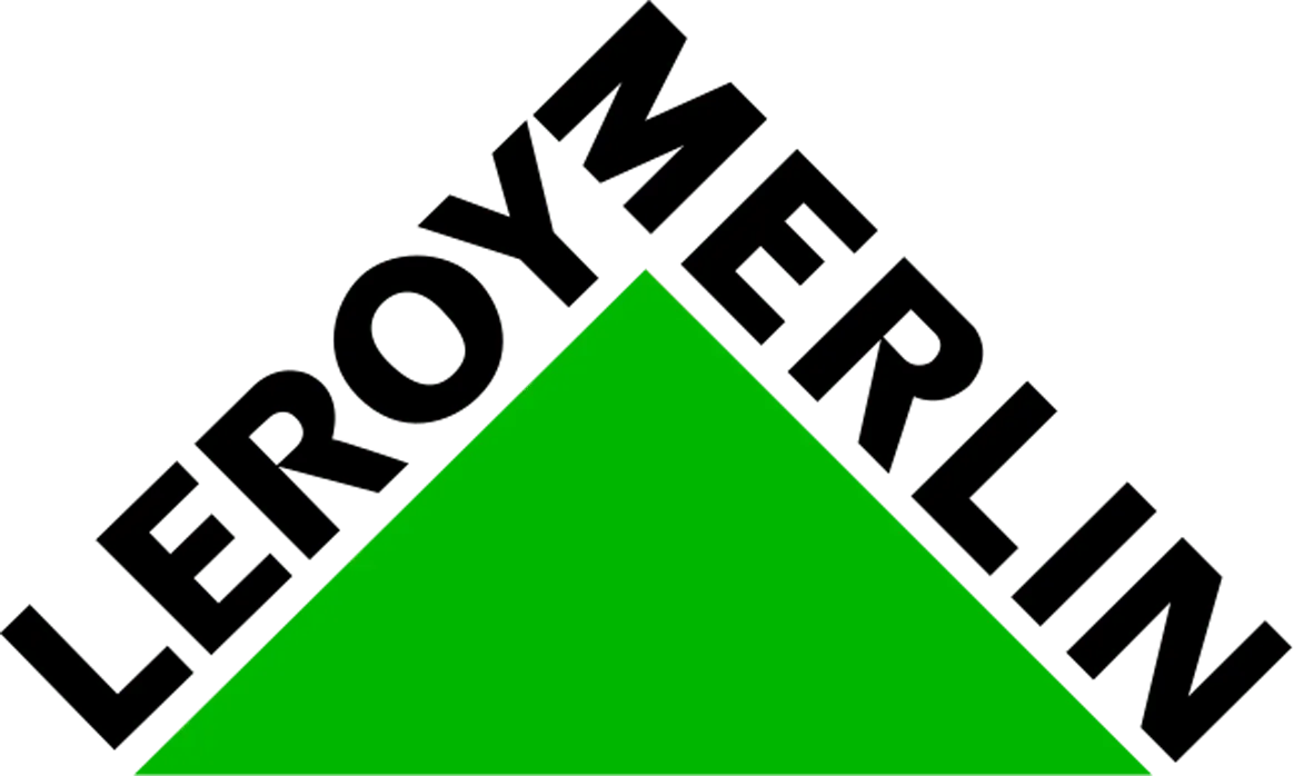 Leroy Merlin logo de folhetos