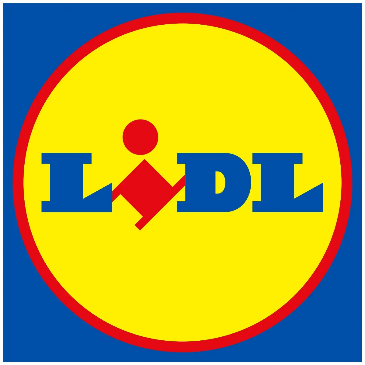 Lidl logo die aktuell Flugblatt
