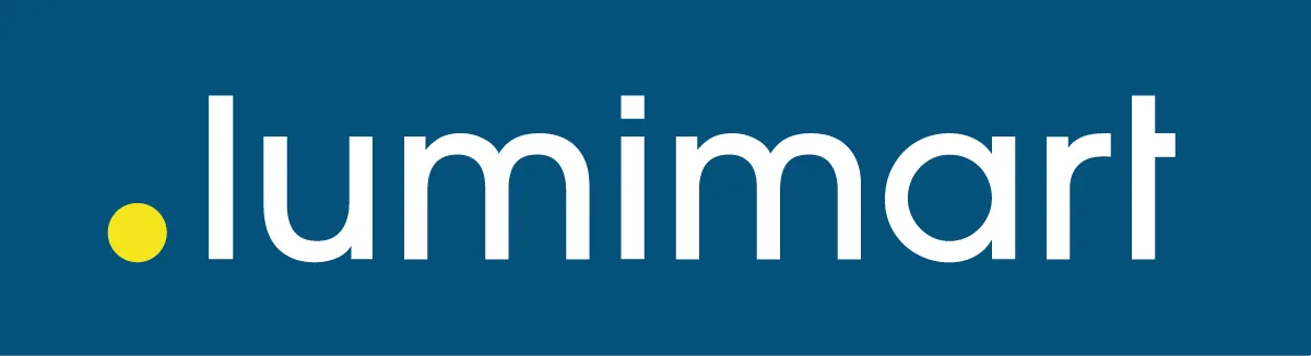 Lumimart logo. Aktuell Prospekt