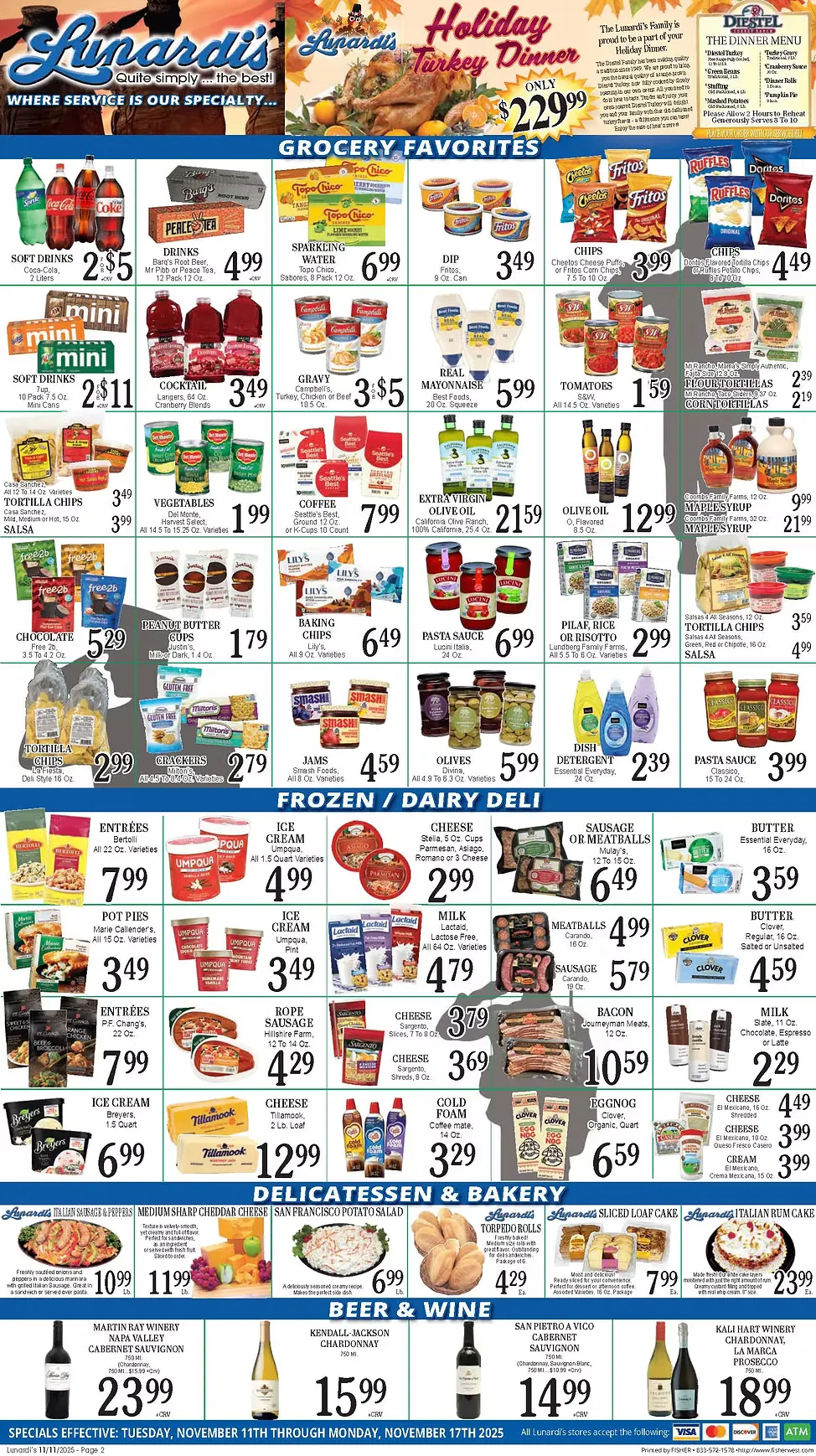 Weekly ad Lunardi's Sales from November 11 to November 17 2025 - Page 2