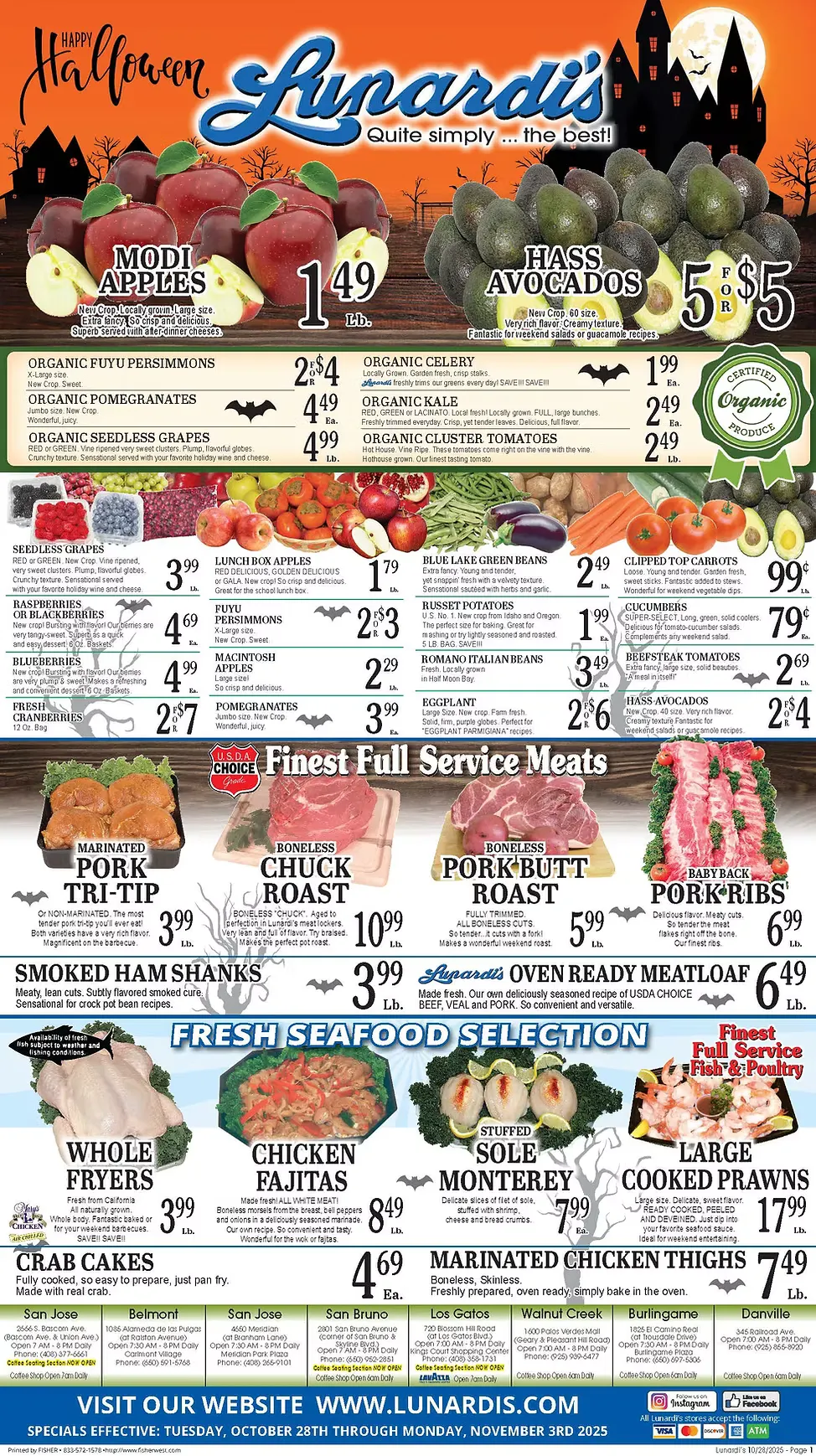 Weekly ad Lunardi's Sales from October 28 to November 3 2025 - Page 