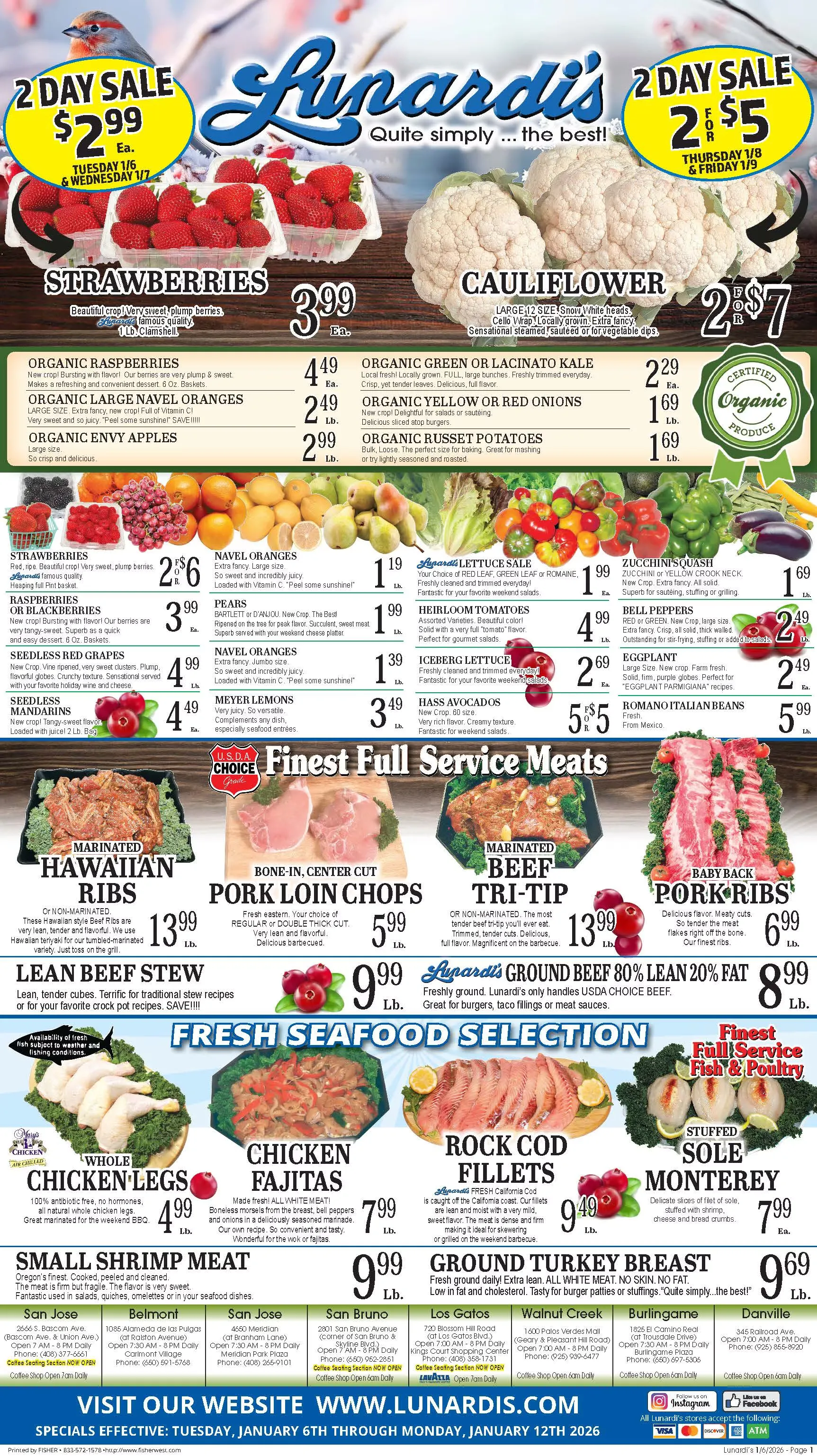 Weekly ad Lunardi's Sales from January 6 to January 12 2026 - Page 