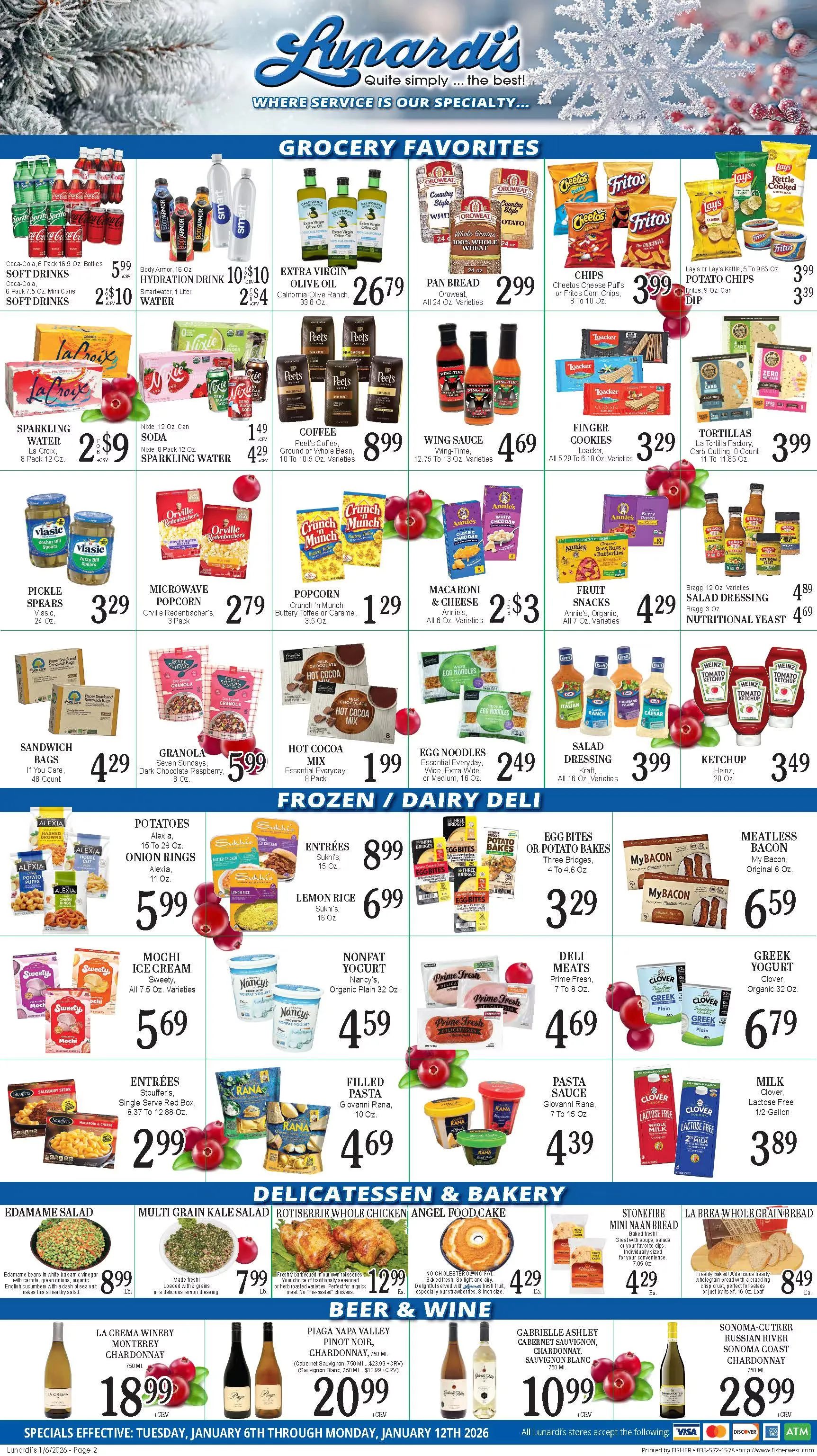 Weekly ad Lunardi's Sales from January 6 to January 12 2026 - Page 2