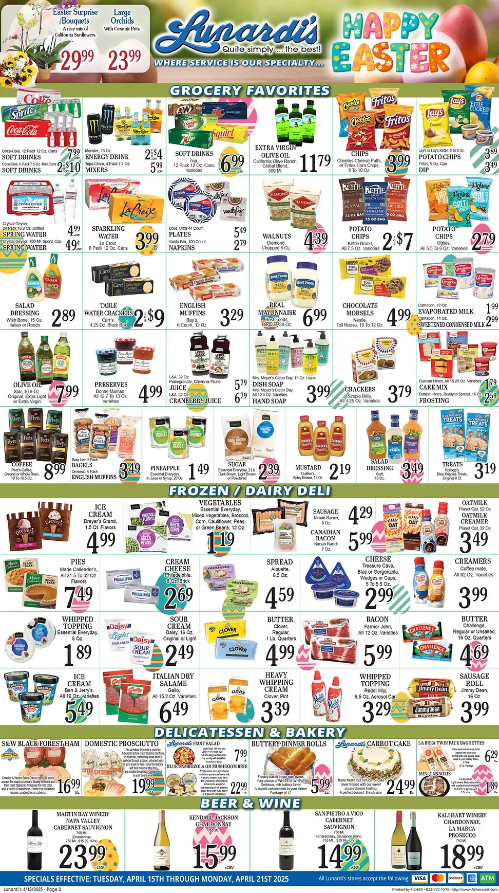 Weekly ad Lunardi's Deals from April 16 to April 21 2025 - Page 2