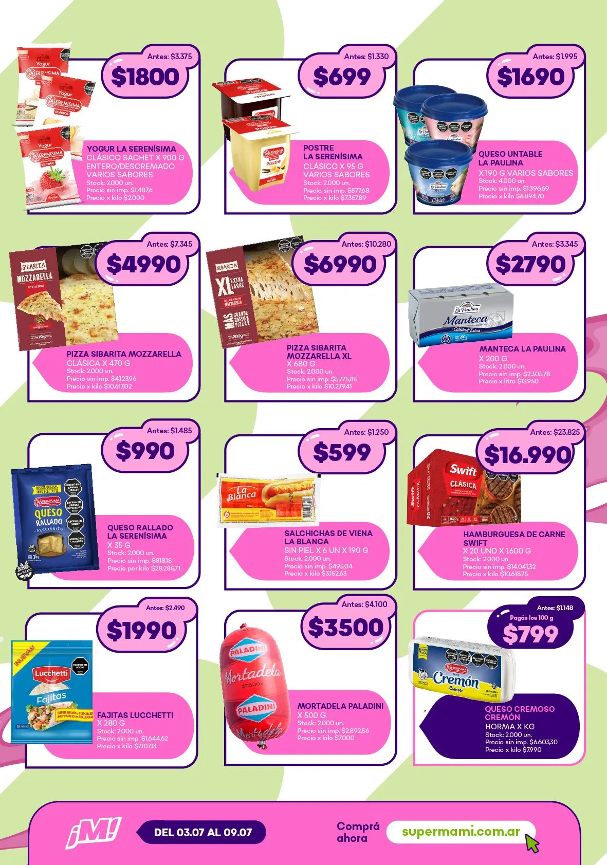 Ofertas de Ofertas Super Mami 3 de julio al 9 de julio 2025 - Página 7 del catálogo